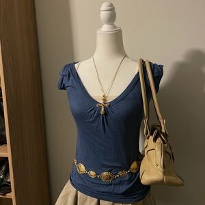 Blue Women's Top